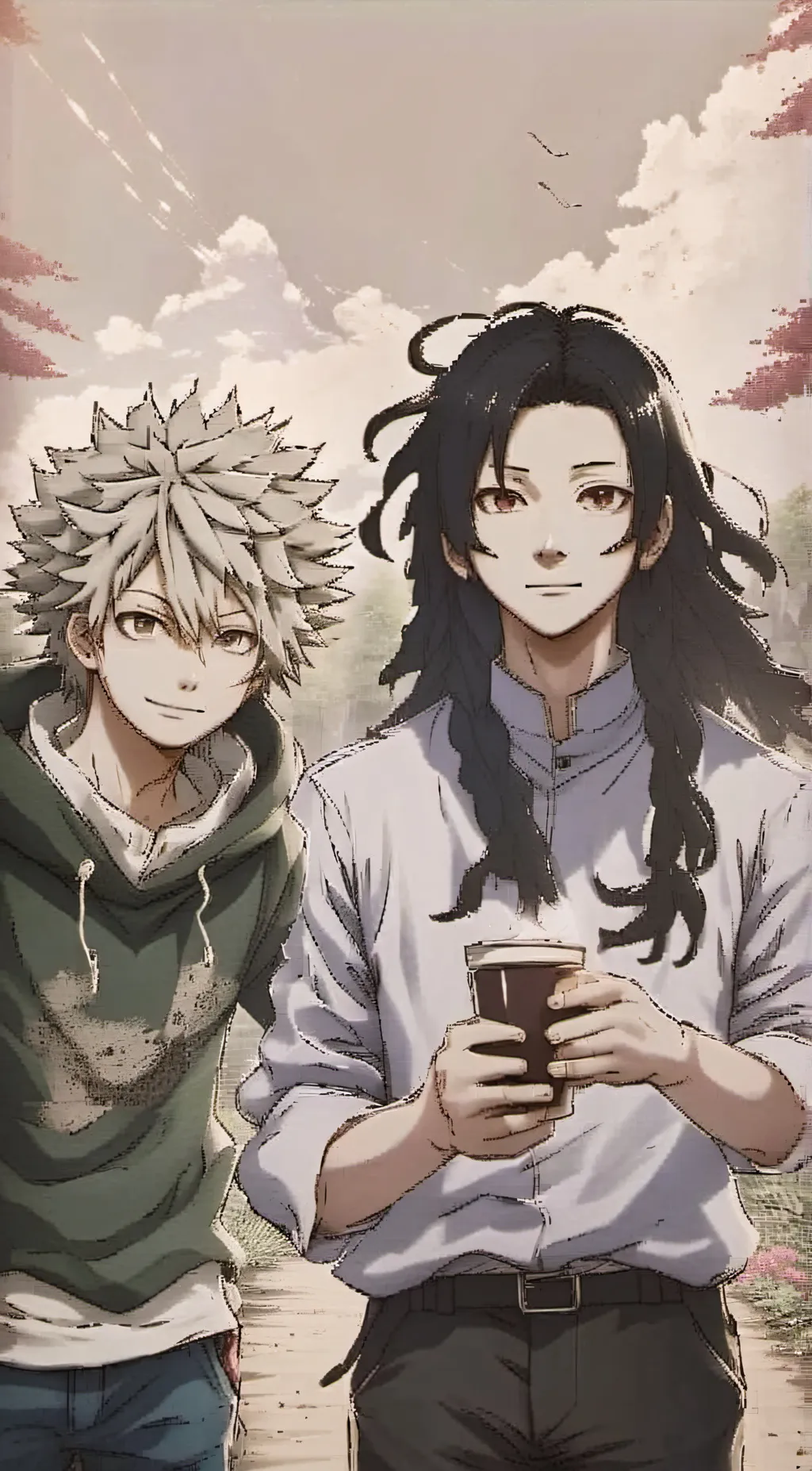 ai character: Aizawa x Y/N background