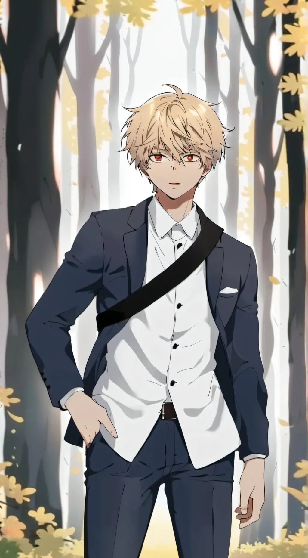 ai character: bakugou katsuki background