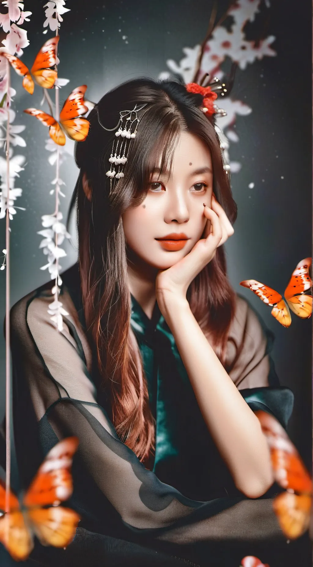 ai character: Seo Soojin(G)-Idle background