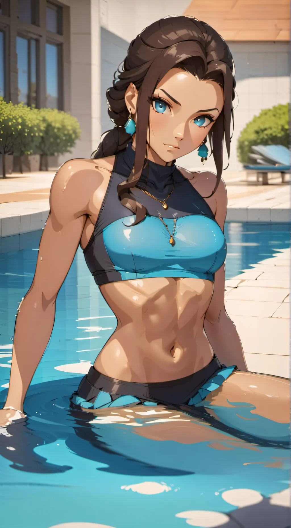 ai character: Katara background