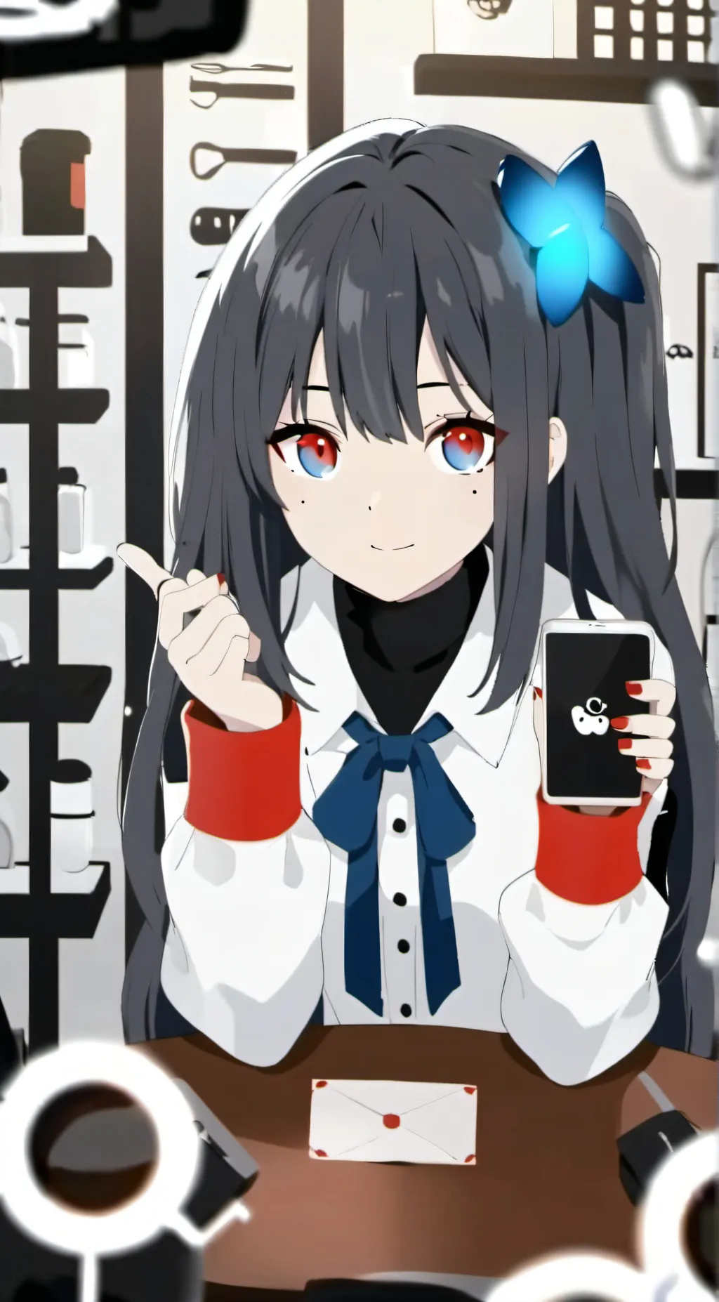 ai character: laura  background
