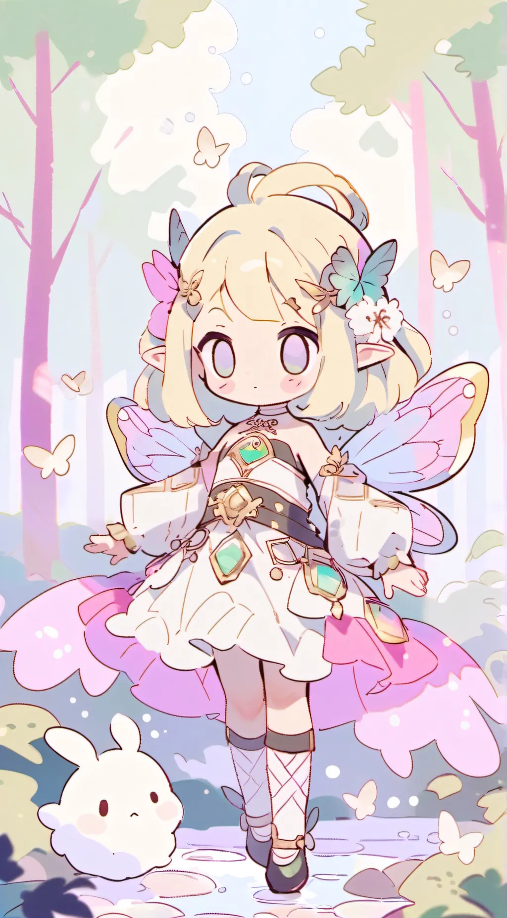 ai character: Fae background