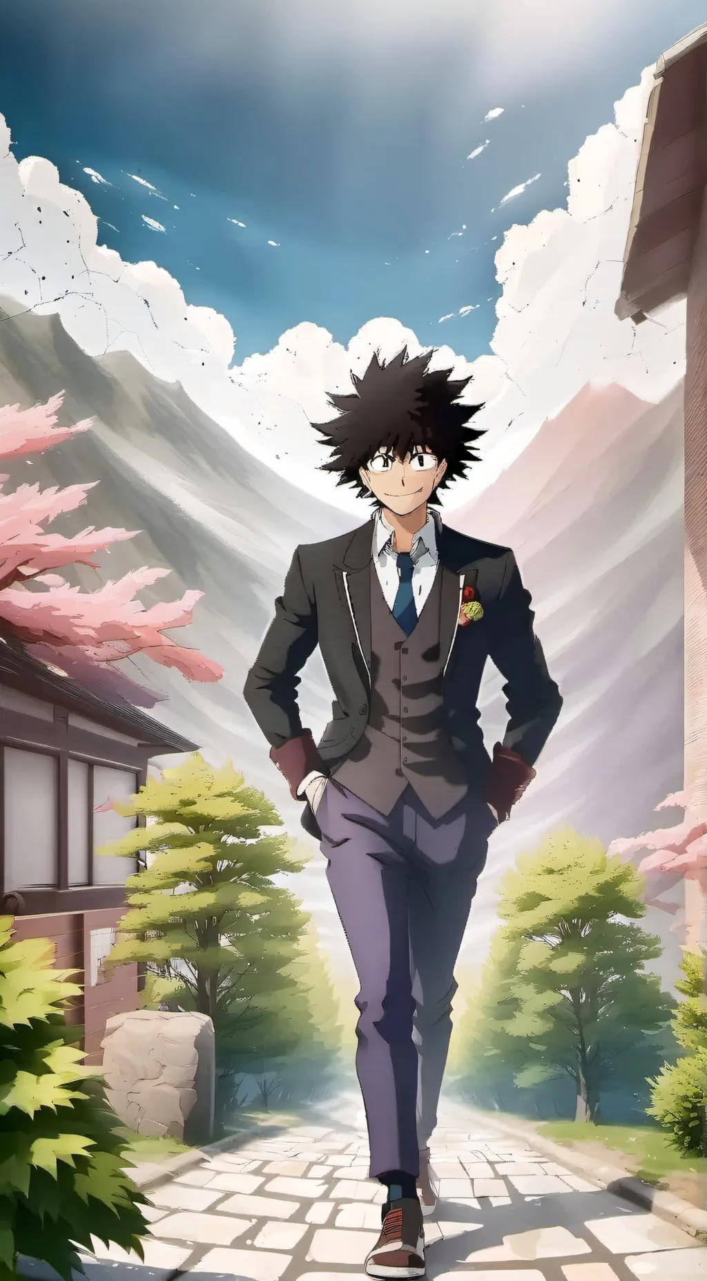 ai character: mds yo shindo background