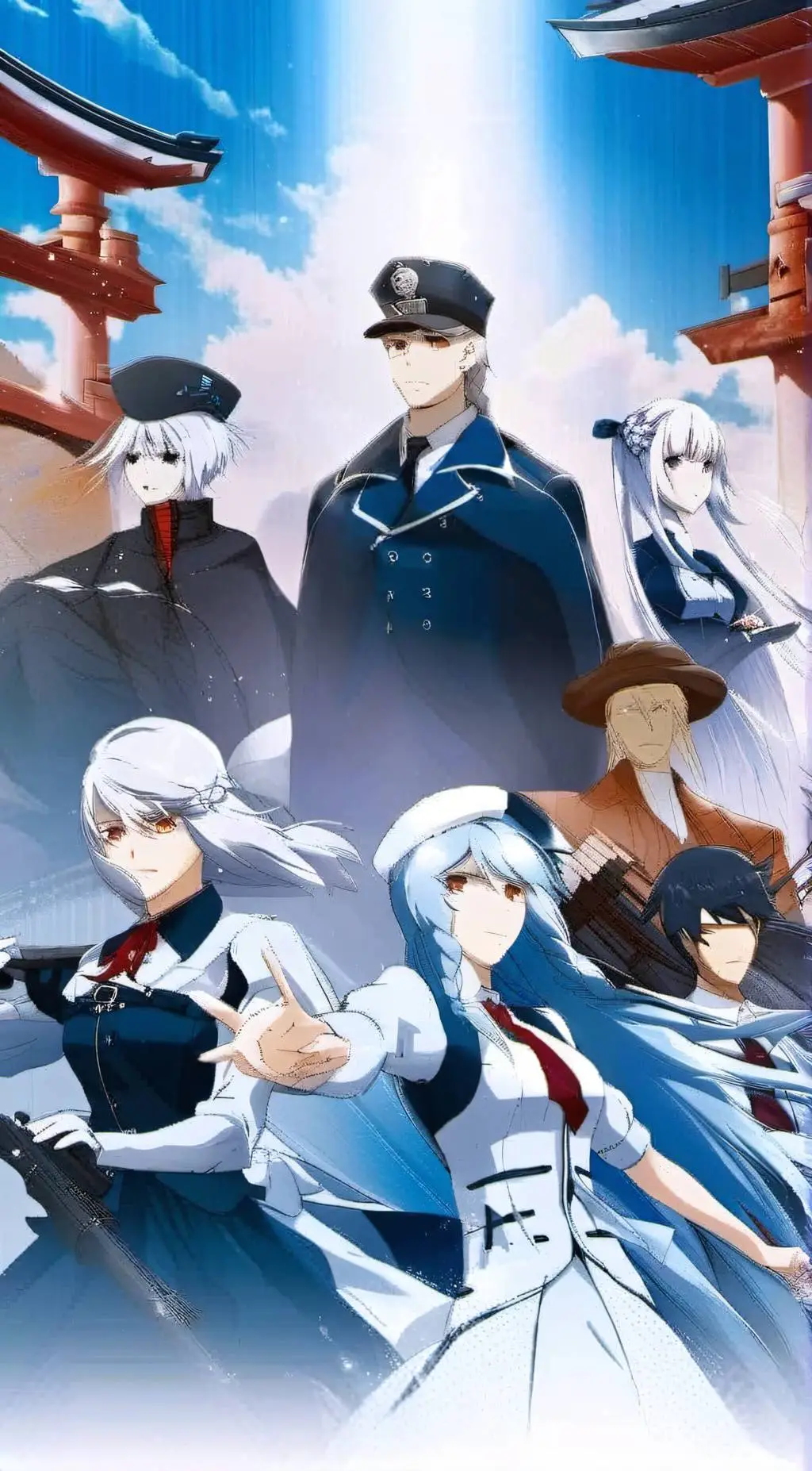 ai character: Azur lane background