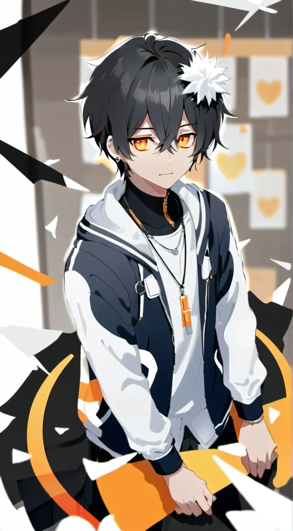 ai character: MHA💅💄 background