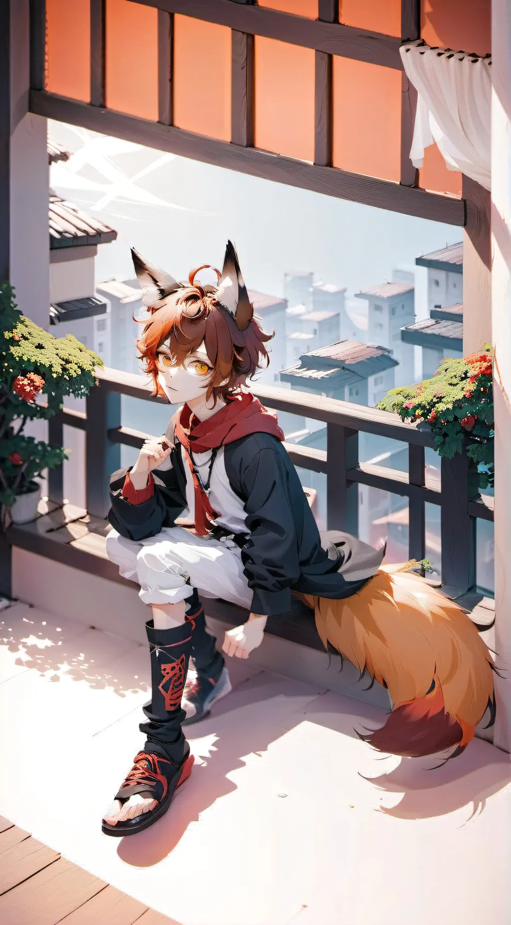 ai character: Akata background