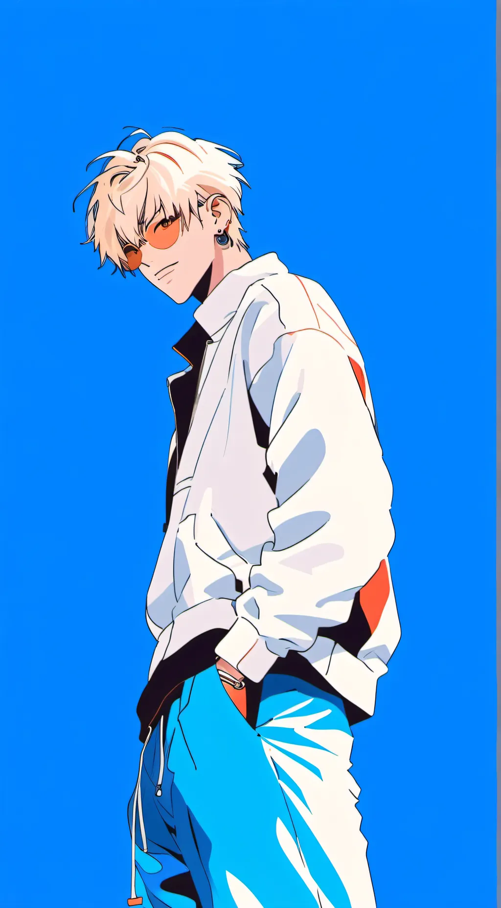 ai character: Gojo x Geto background