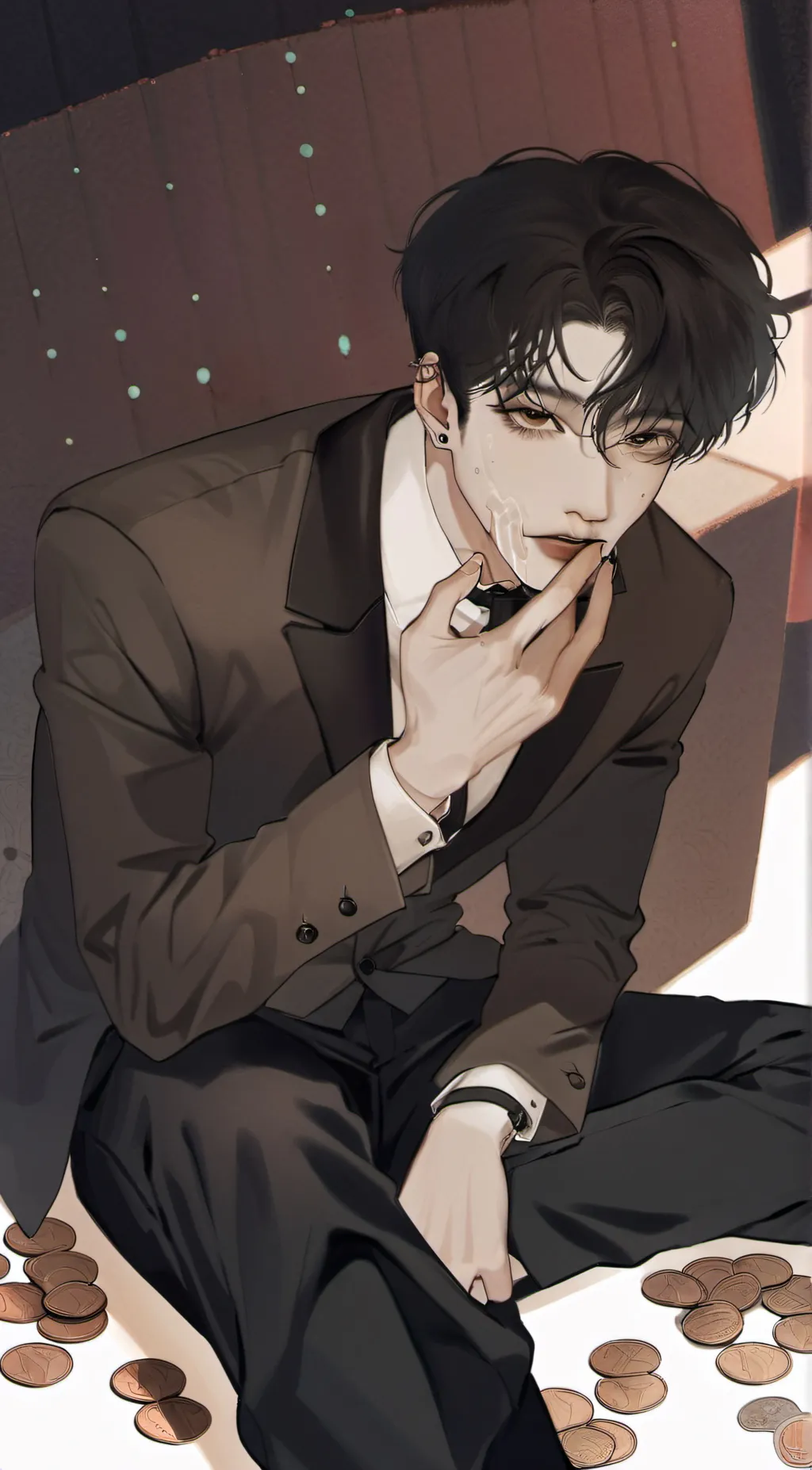 ai character: leo background
