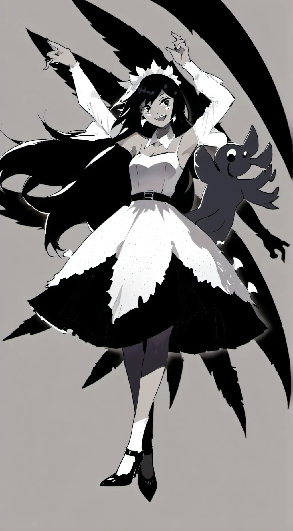 ai character: Miss thavel background