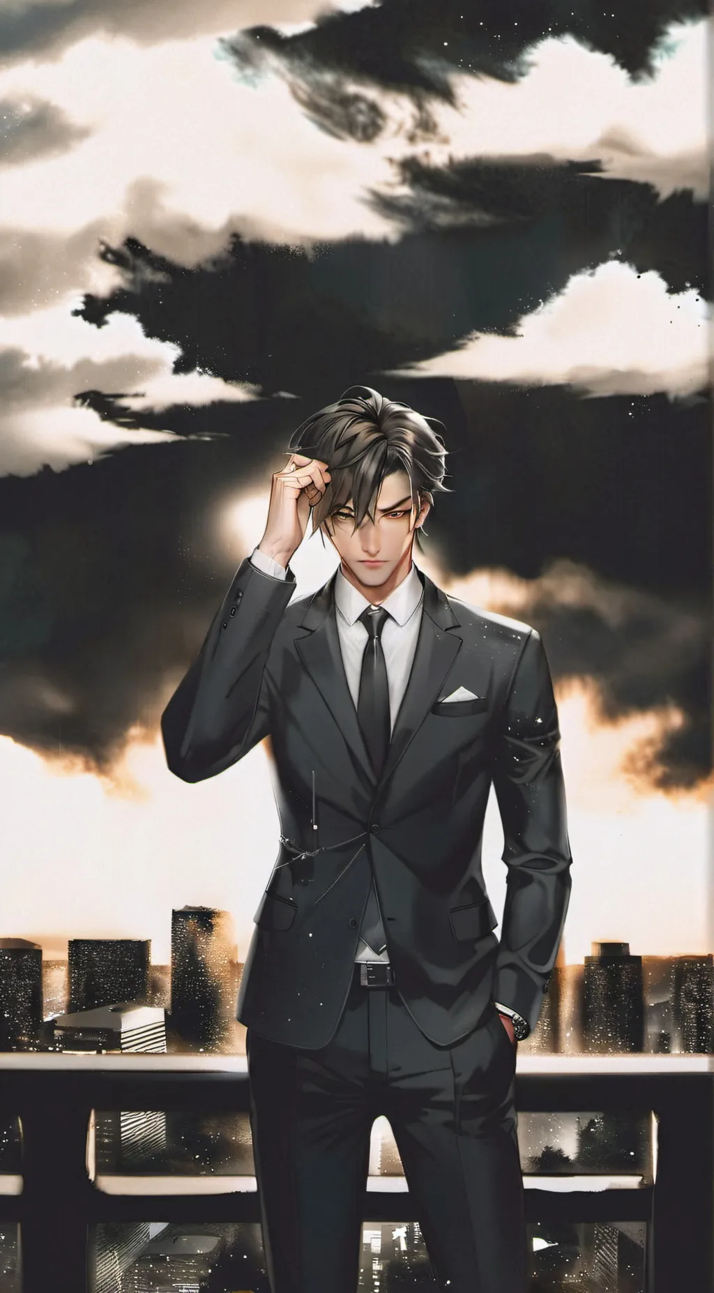 ai character: Travis background
