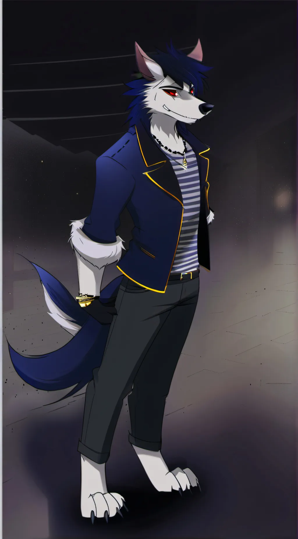 ai character: Lucien background