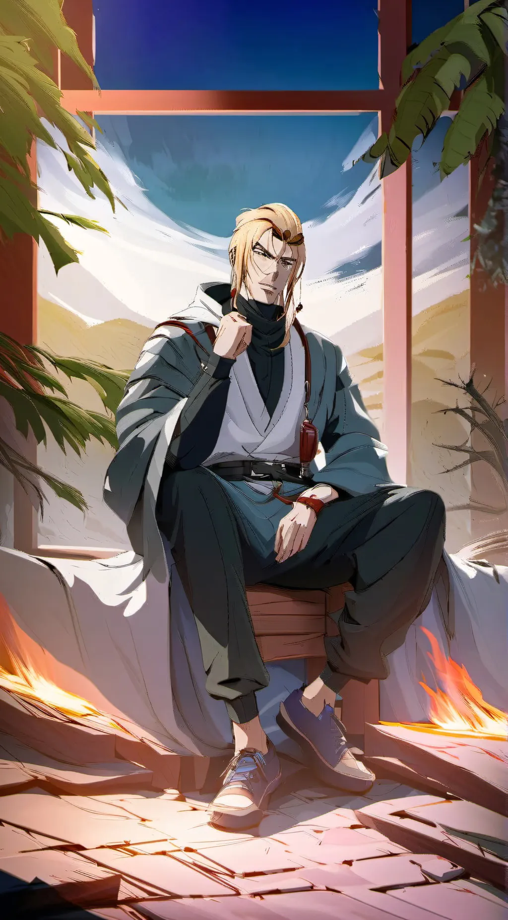 ai character: Tenjou Tenge background
