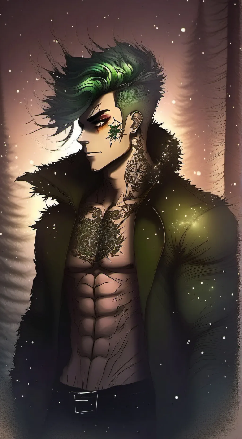ai character: The grinch  background