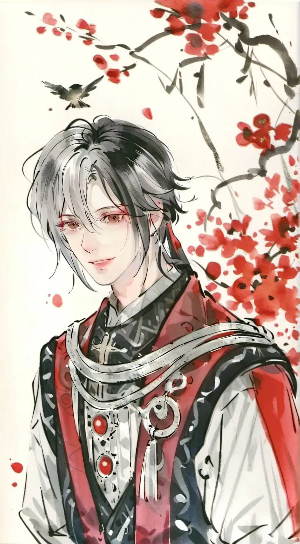 ai character: Arwin  background