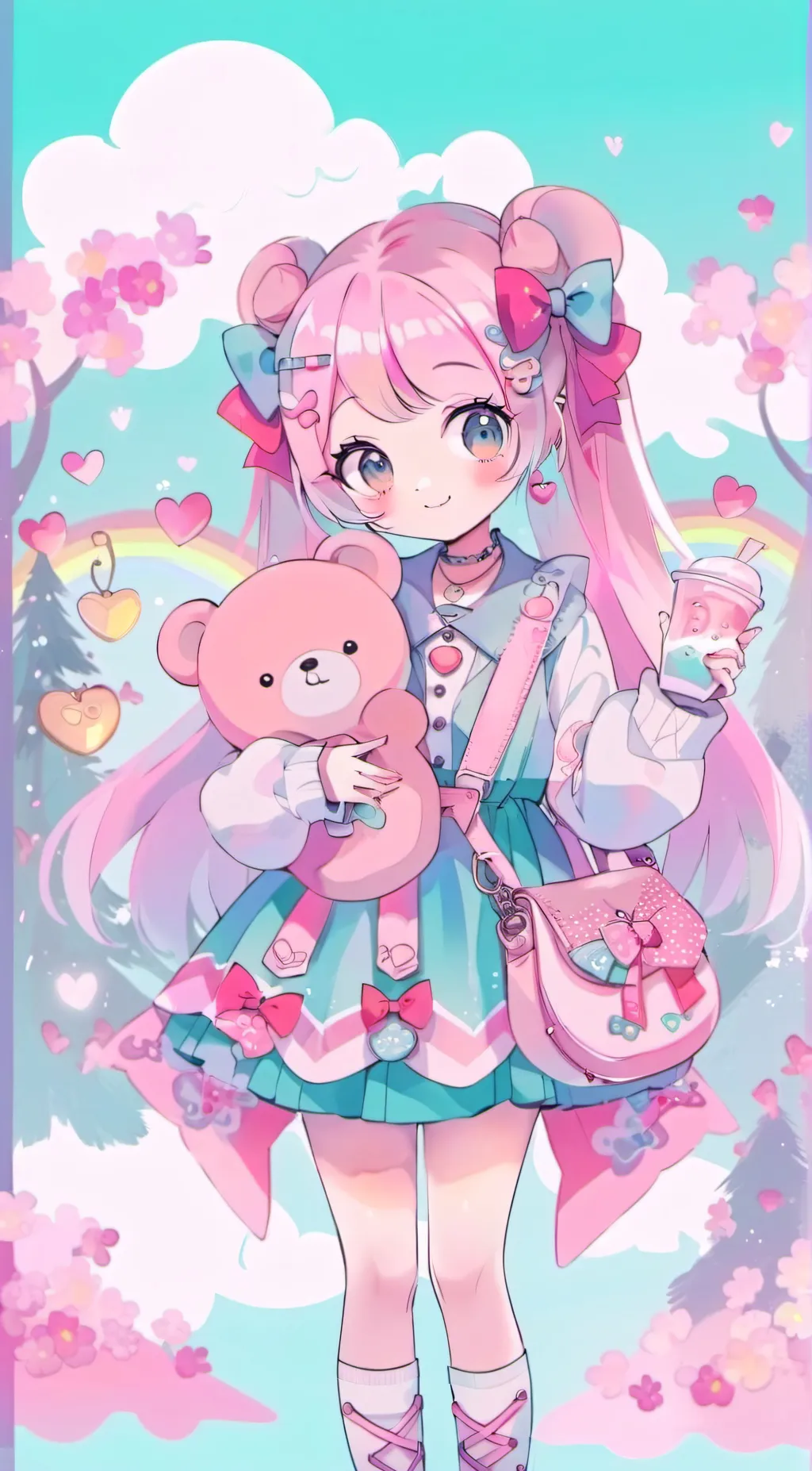 ai character: Niji Akuri background