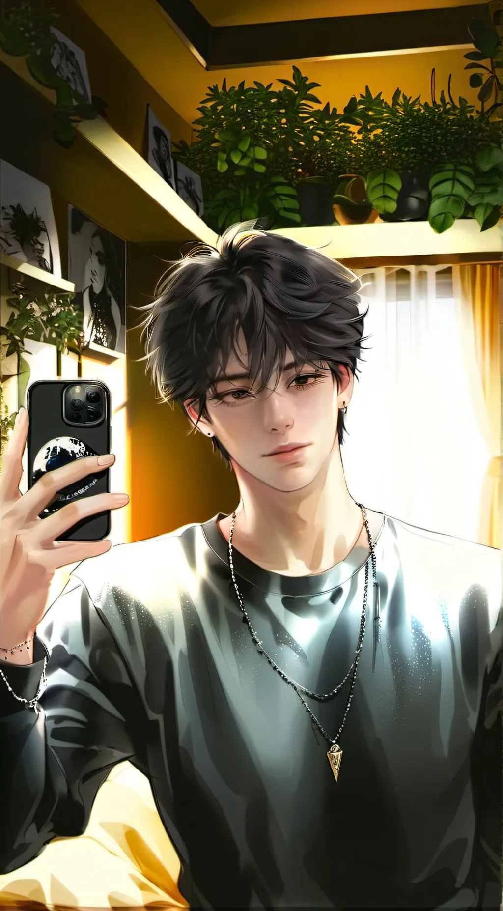 ai character: Miguel  background