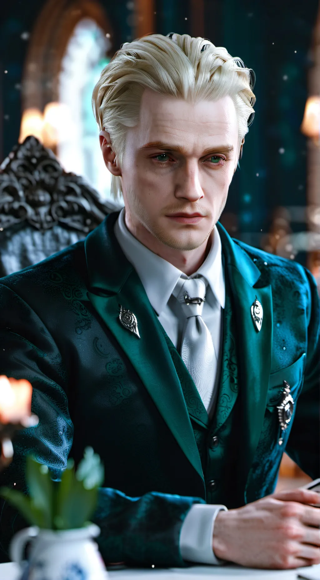 ai character: Draco malfoy background