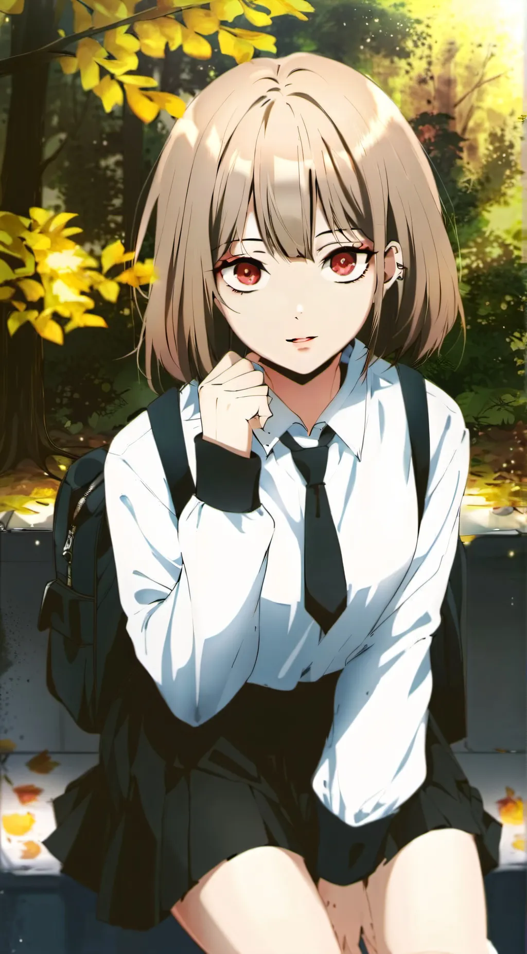 ai character: Denji Mujer background
