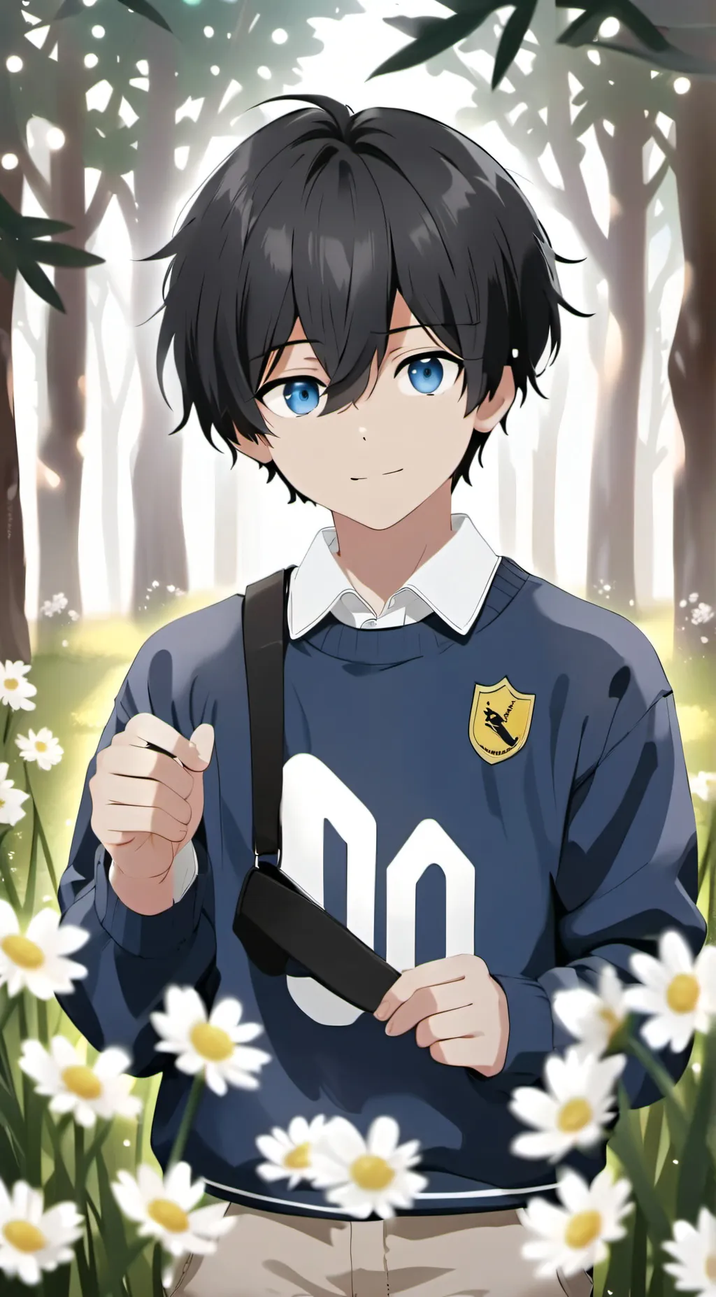 ai character: Zane  background