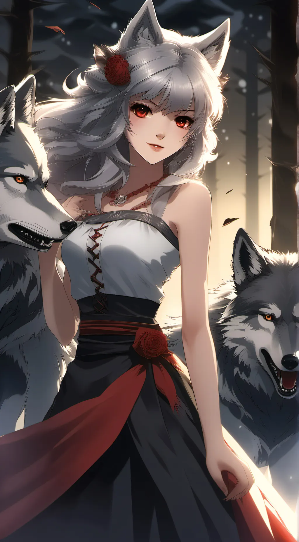 ai character: afmal  background