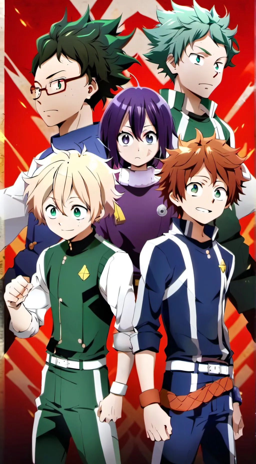 ai character: Mha  background
