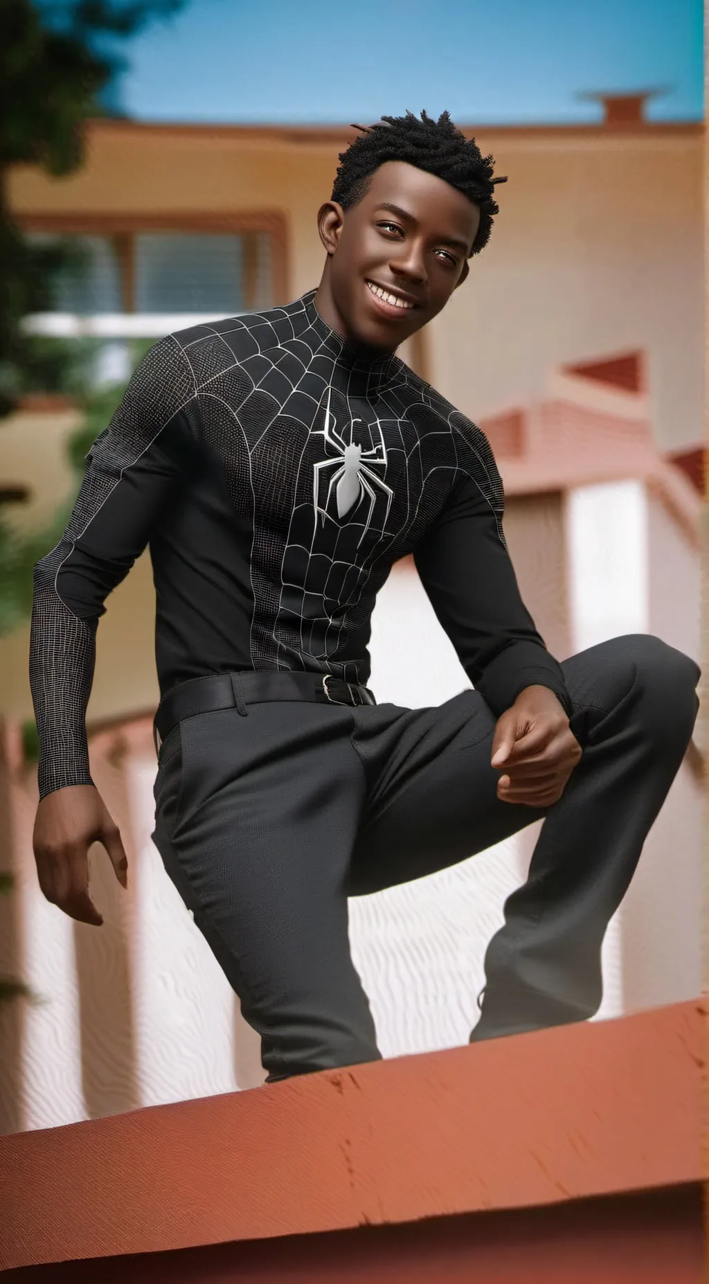 ai character: Miles Morales background