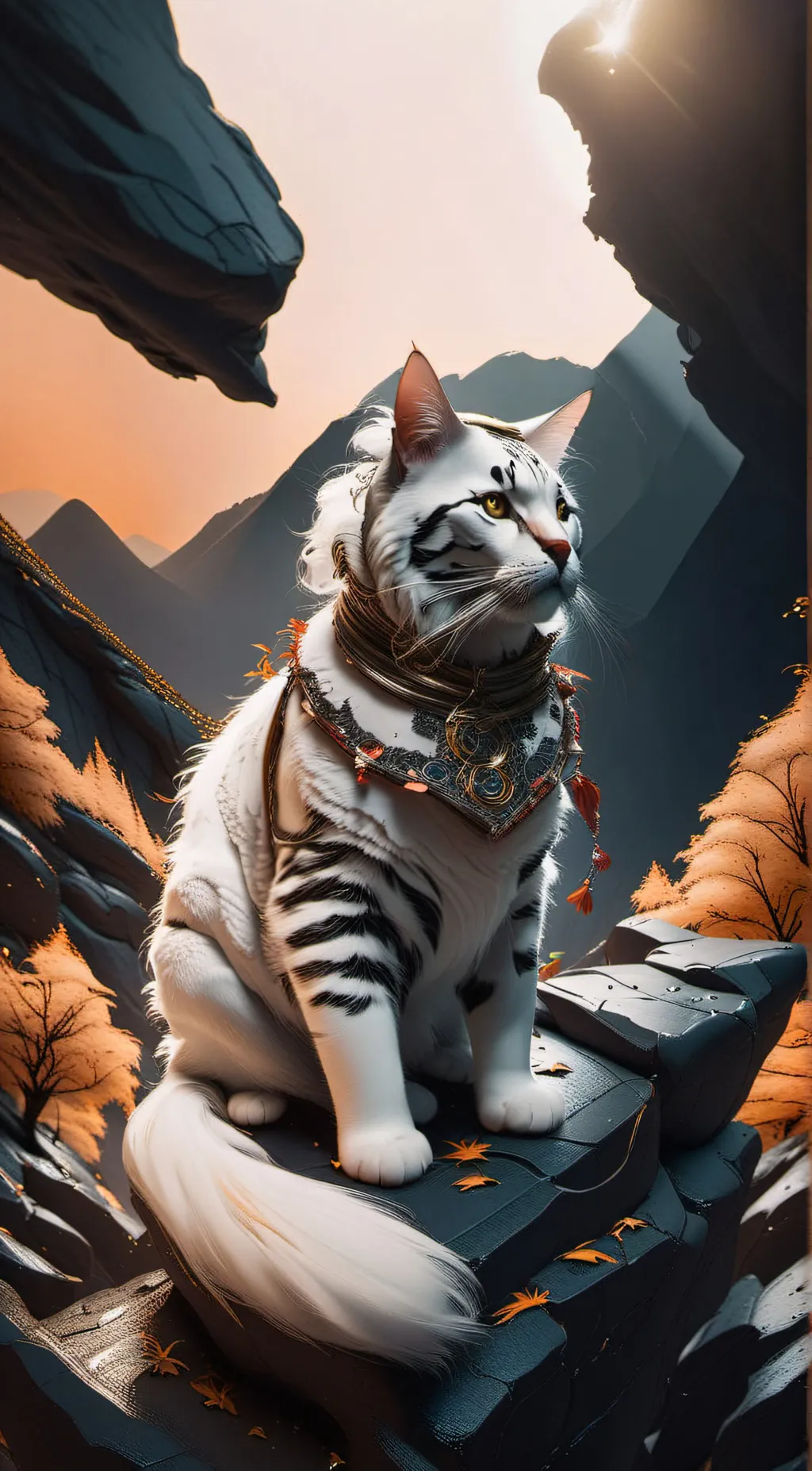 ai character: Cat Meme background
