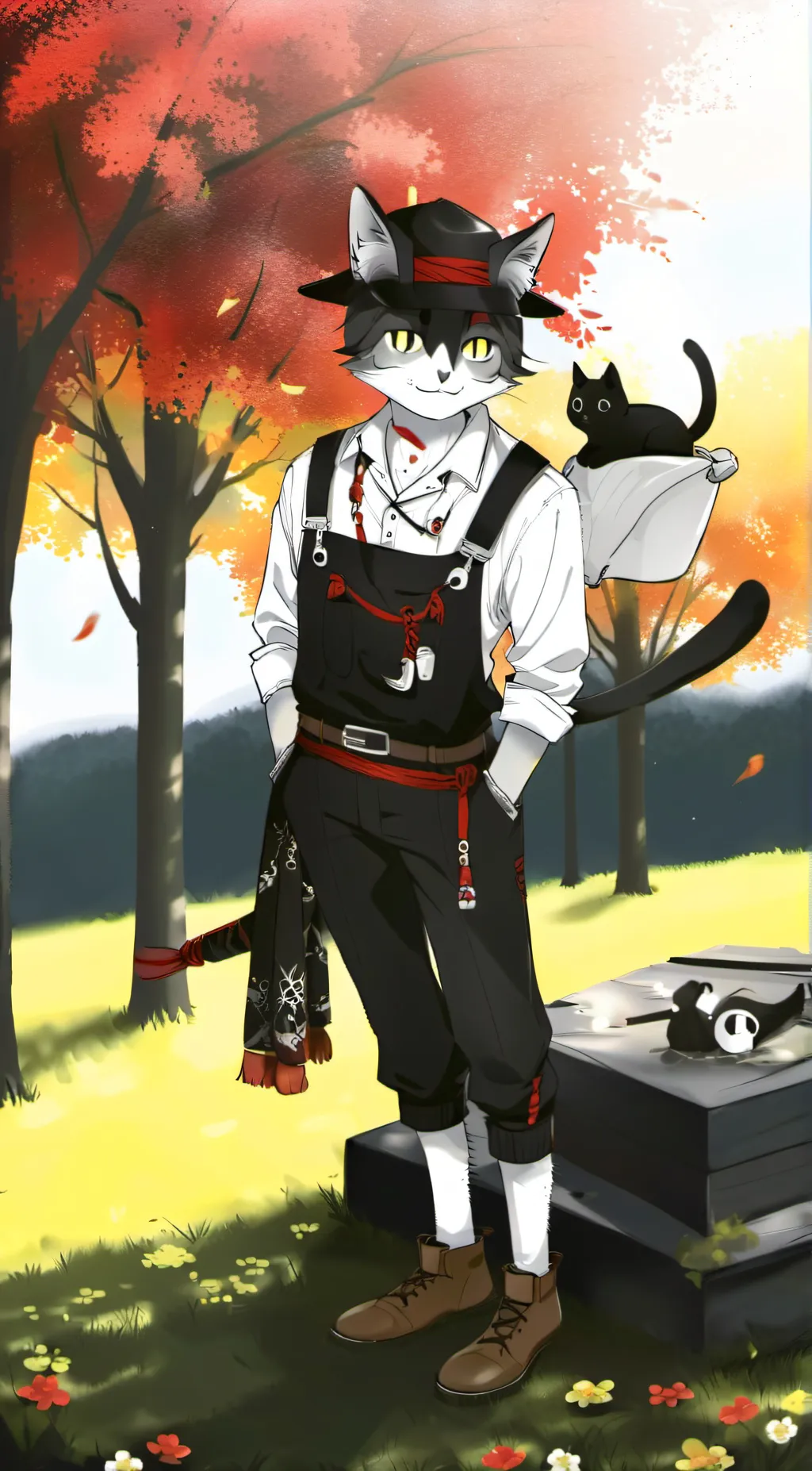 ai character: husk drunk! background