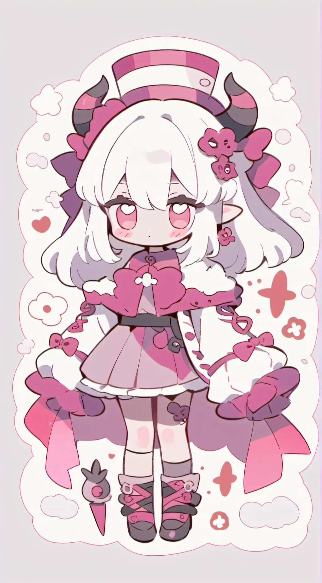 ai character: Pinky background