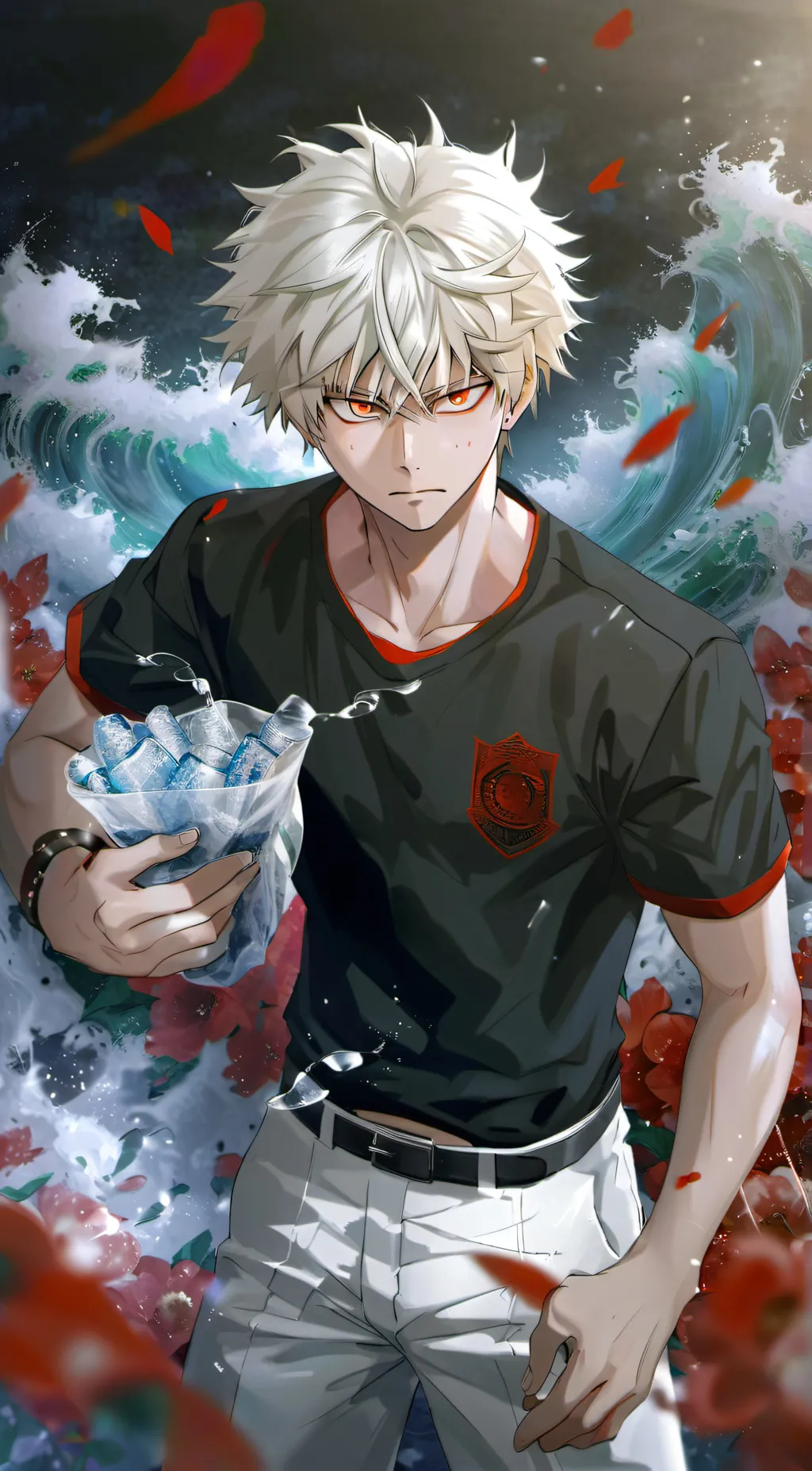 ai character: Bakugo background