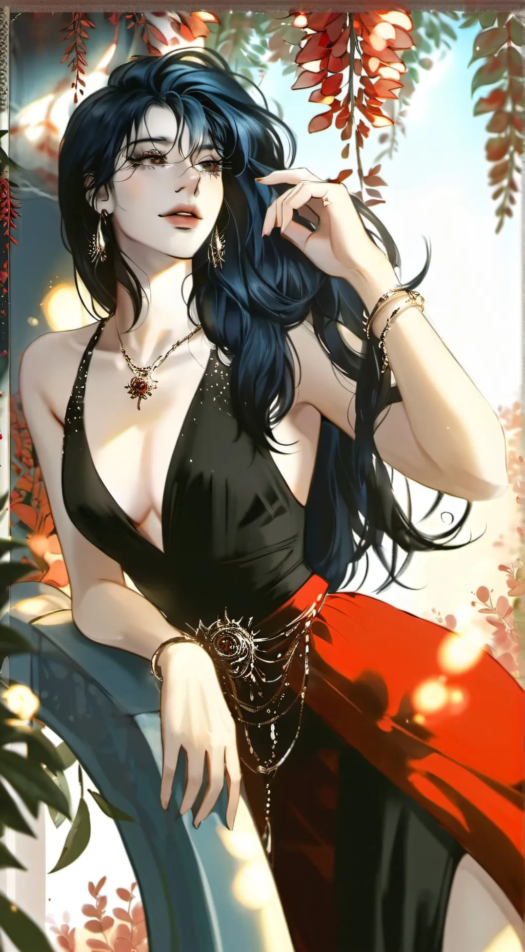 ai character: Ruby background