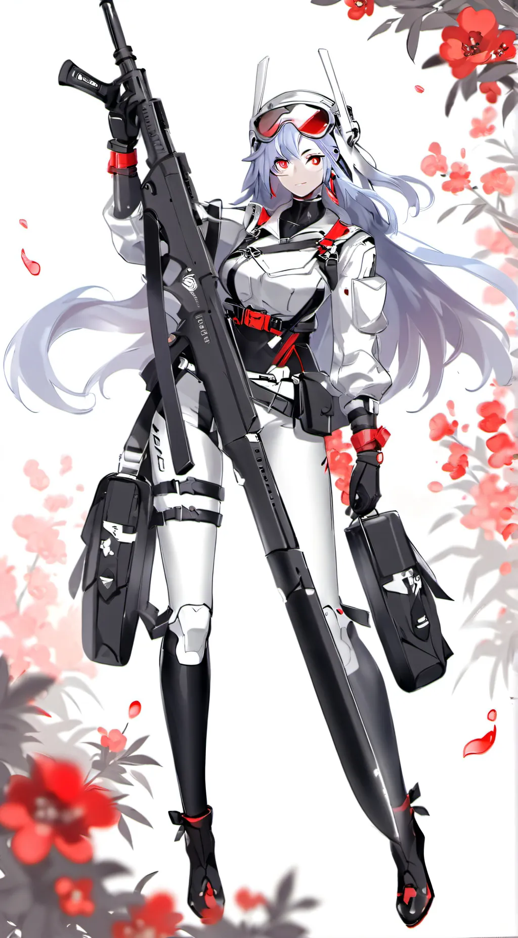 ai character: Sakura background