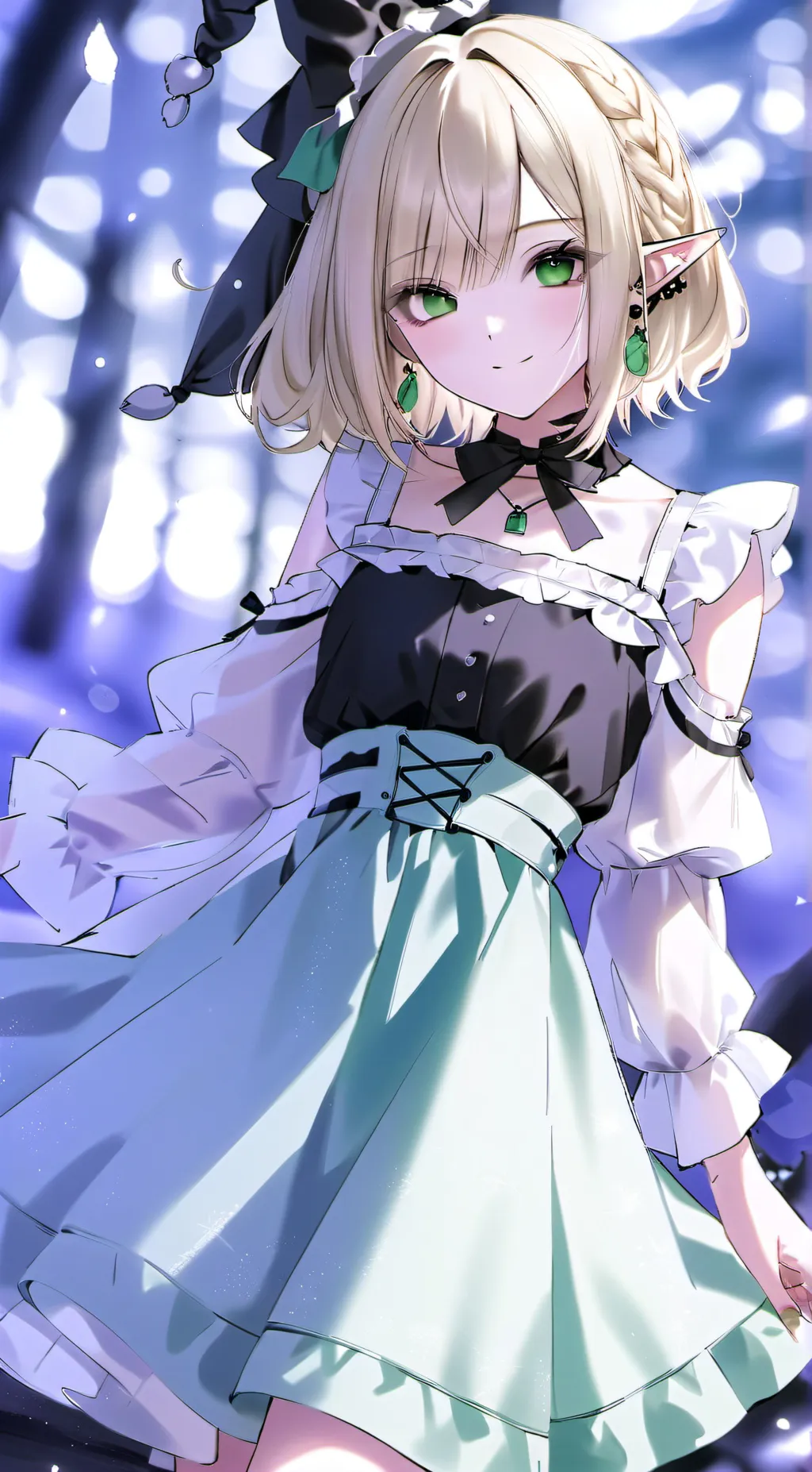 ai character: Lilly background