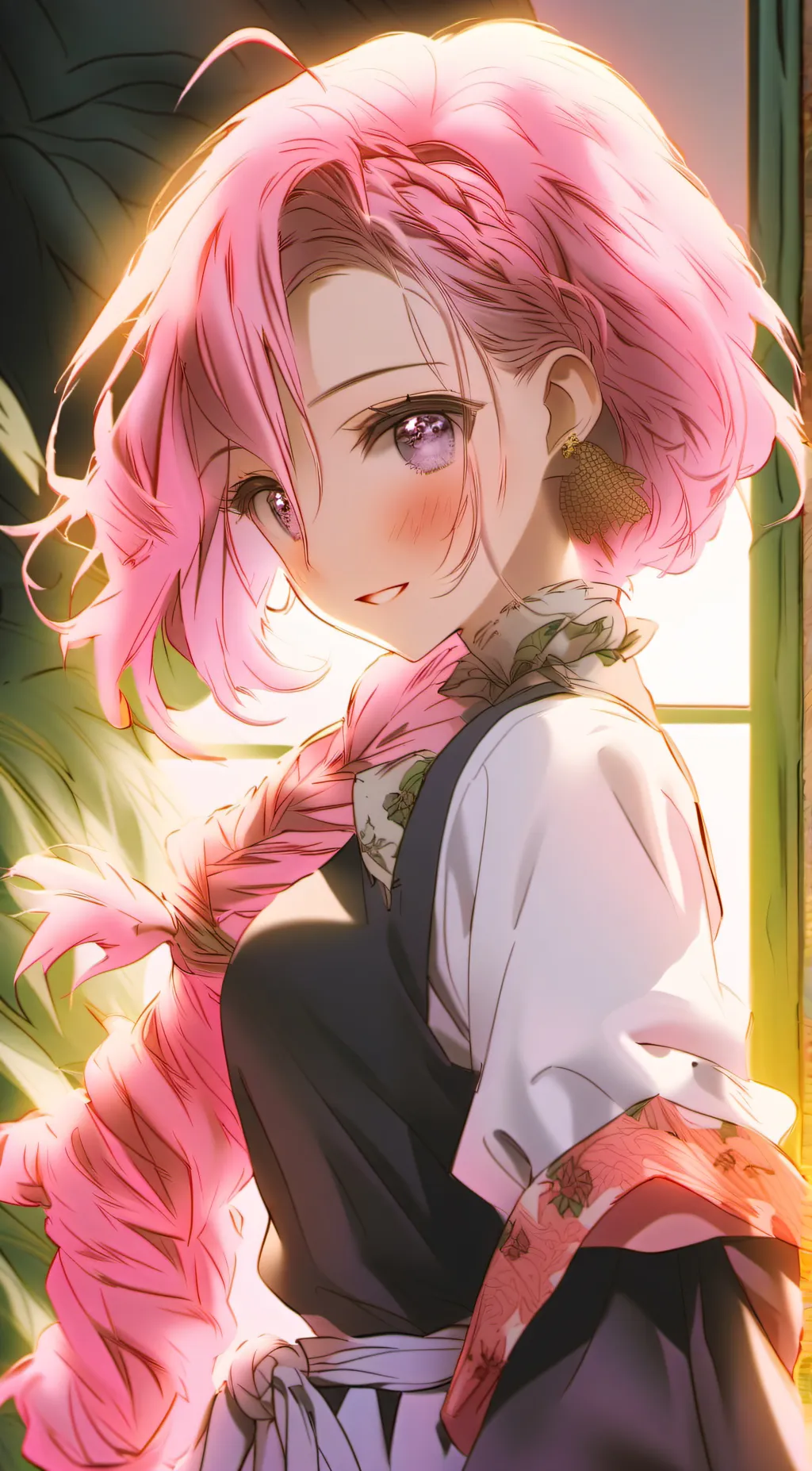 ai character: mitsuri  background