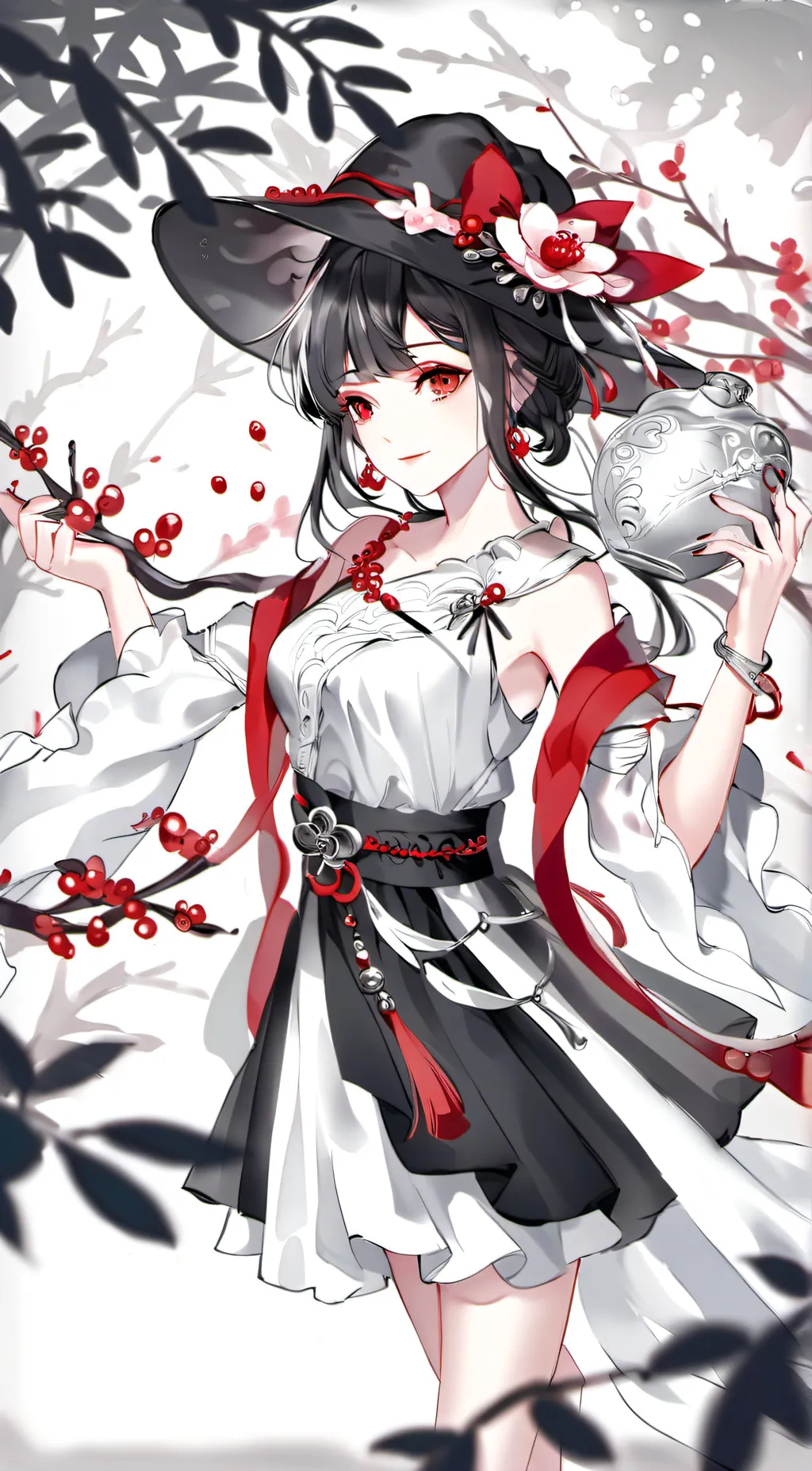 ai character: maica  background