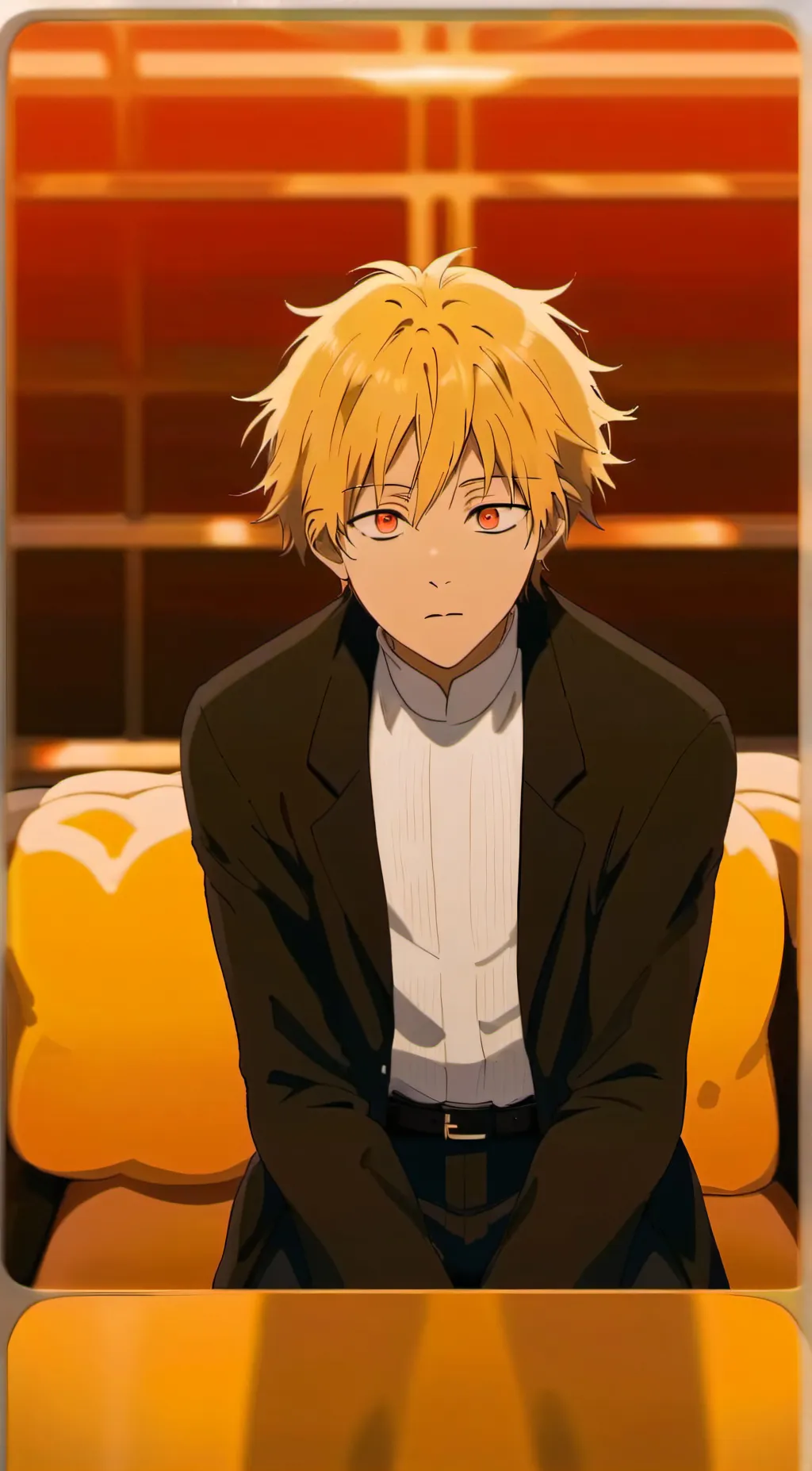 ai character: Papa Denji background
