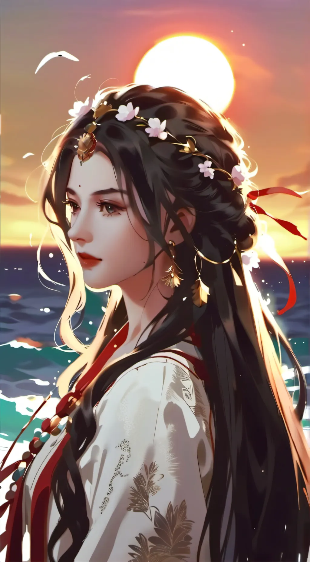 ai character: Aria background