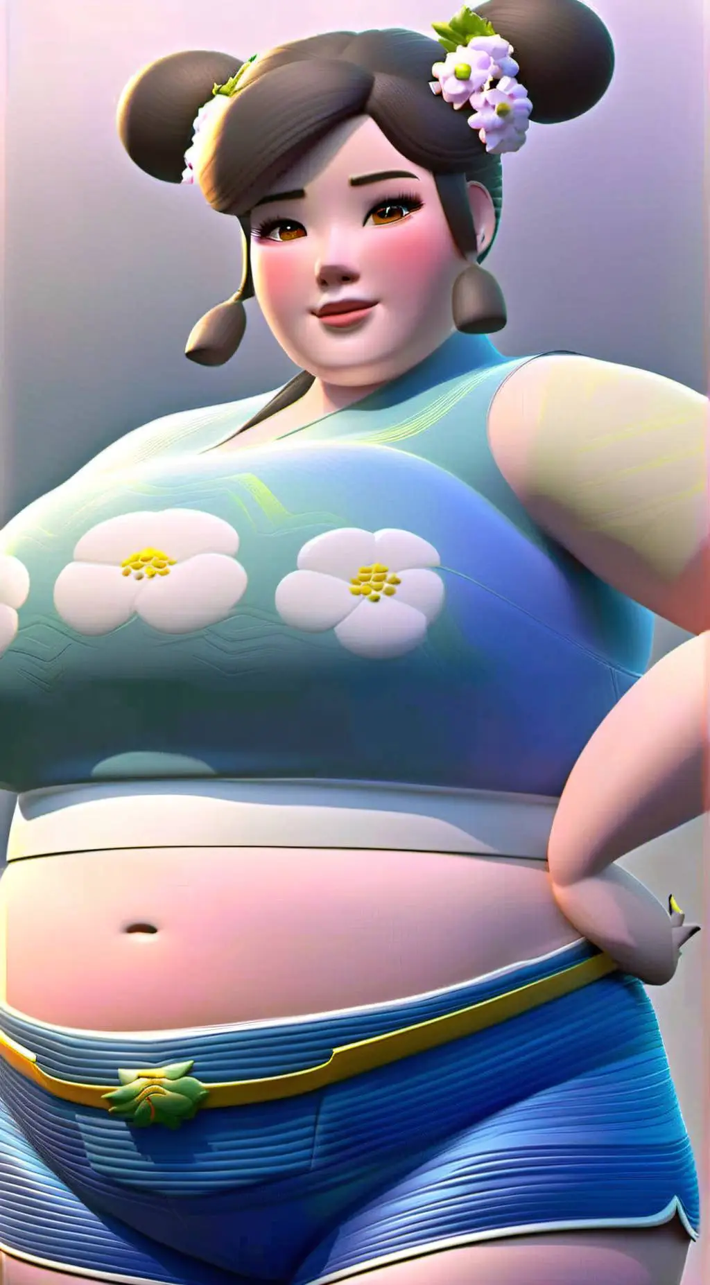 ai character: Luna background