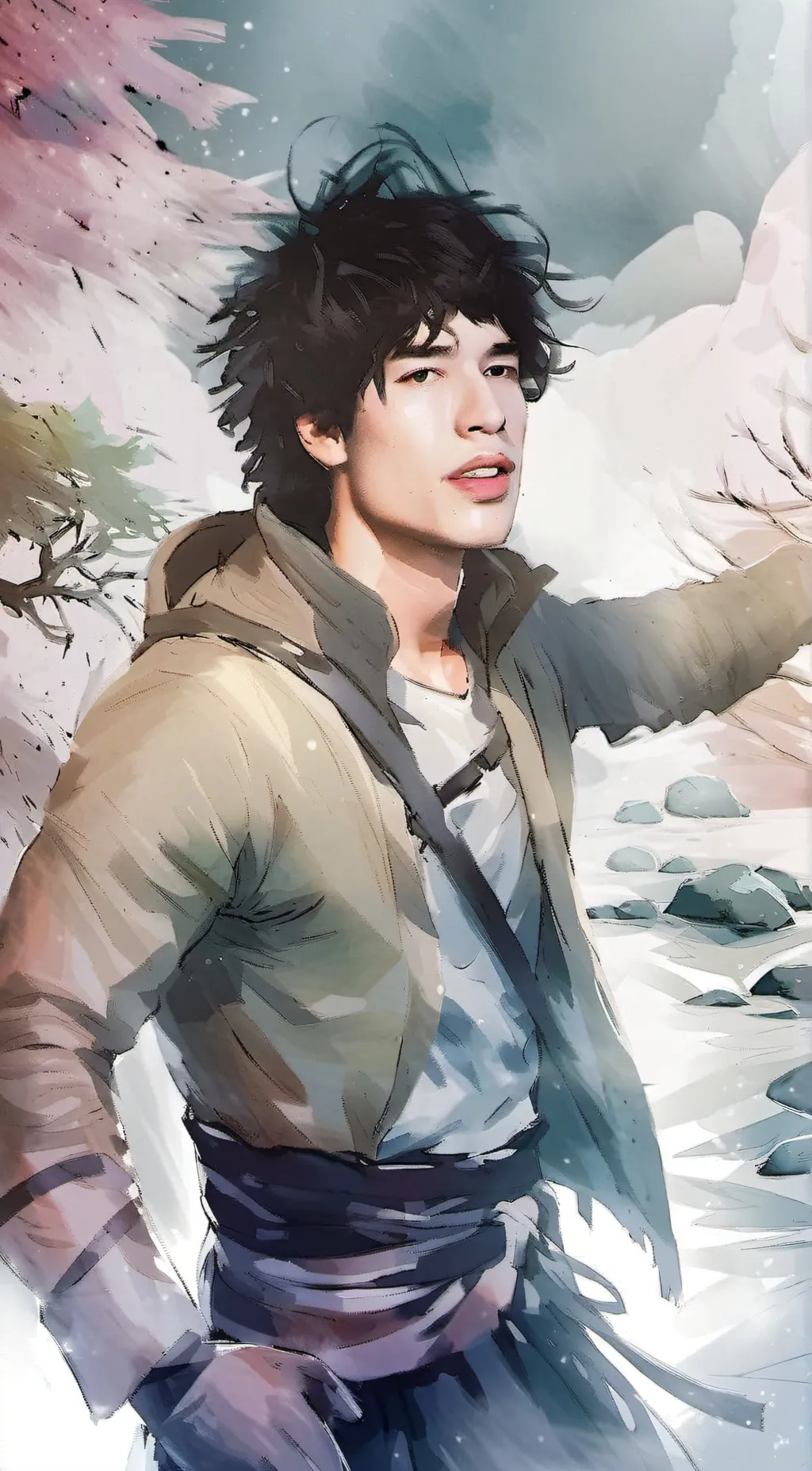 ai character: Da Emo bois background