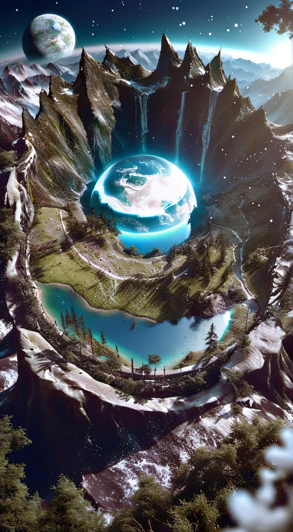 ai character: Earth background