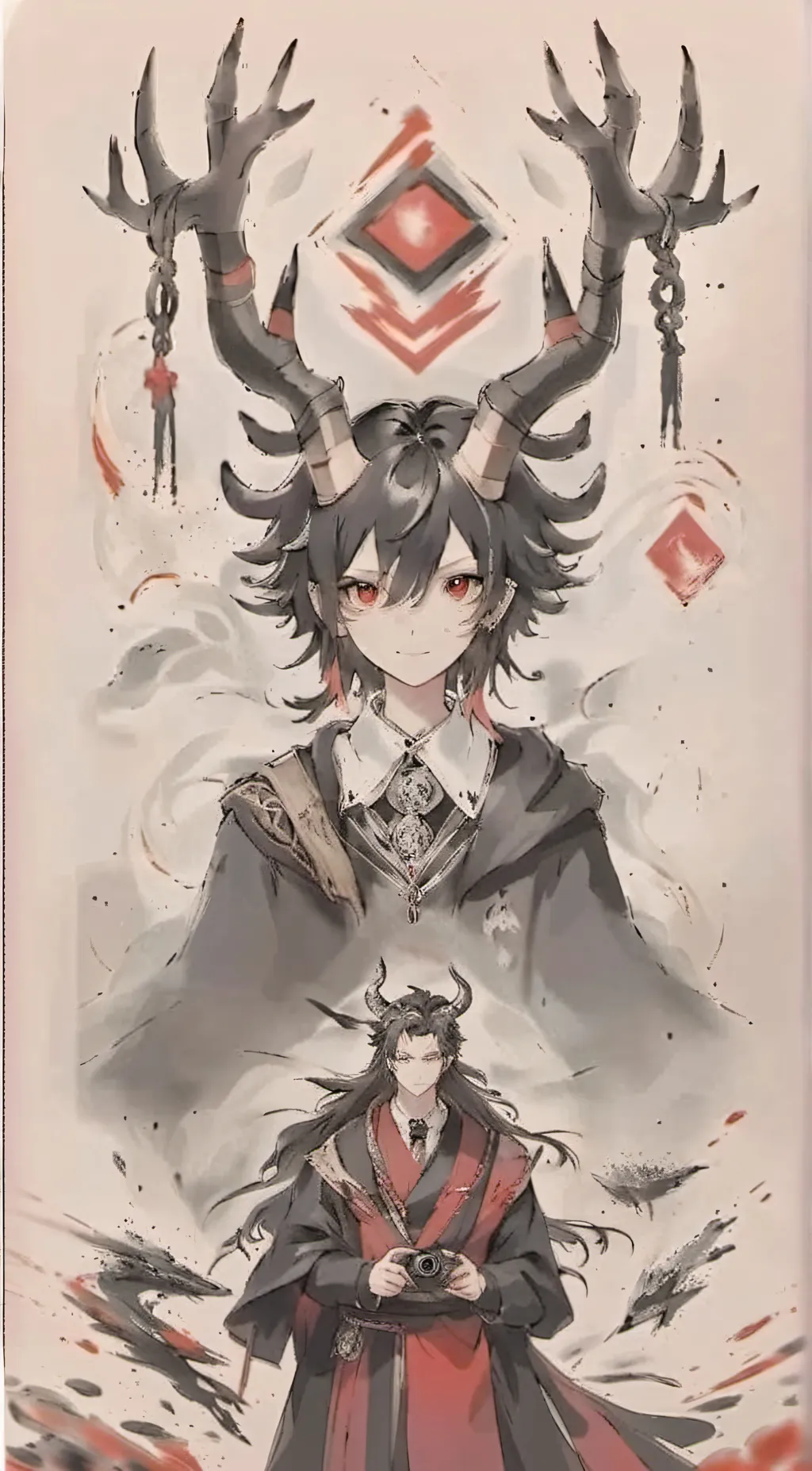 ai character: ilar background