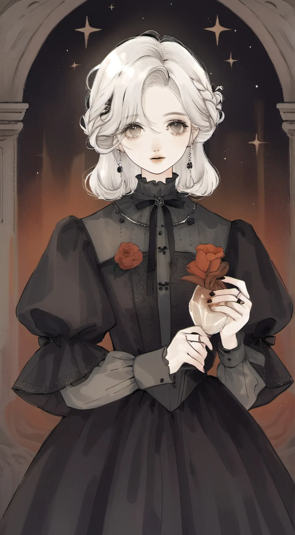 ai character: Aria background