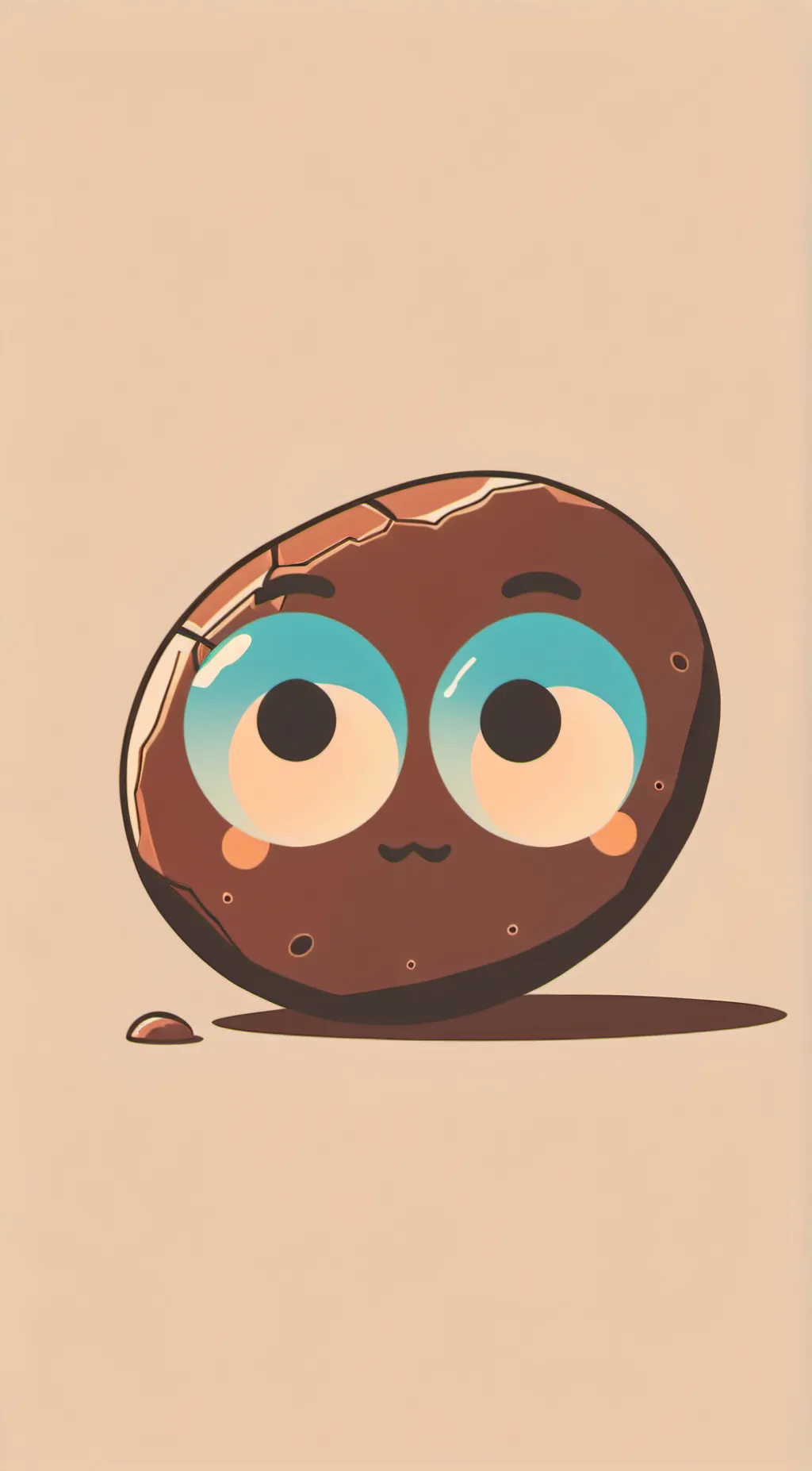 ai character: Pebble background