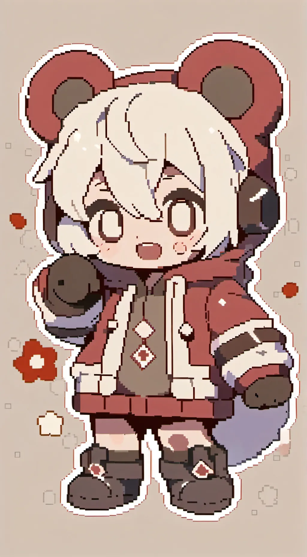 ai character: Bobby bearhug background