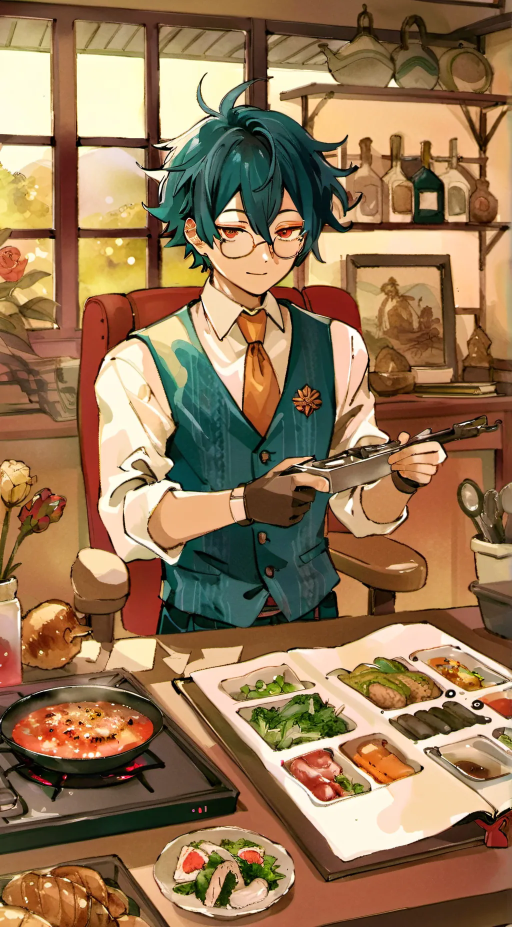 ai character: Mha background