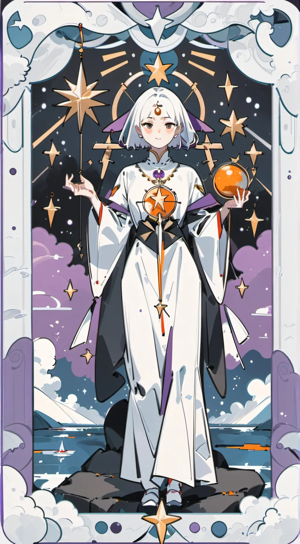 ai character: Aria background