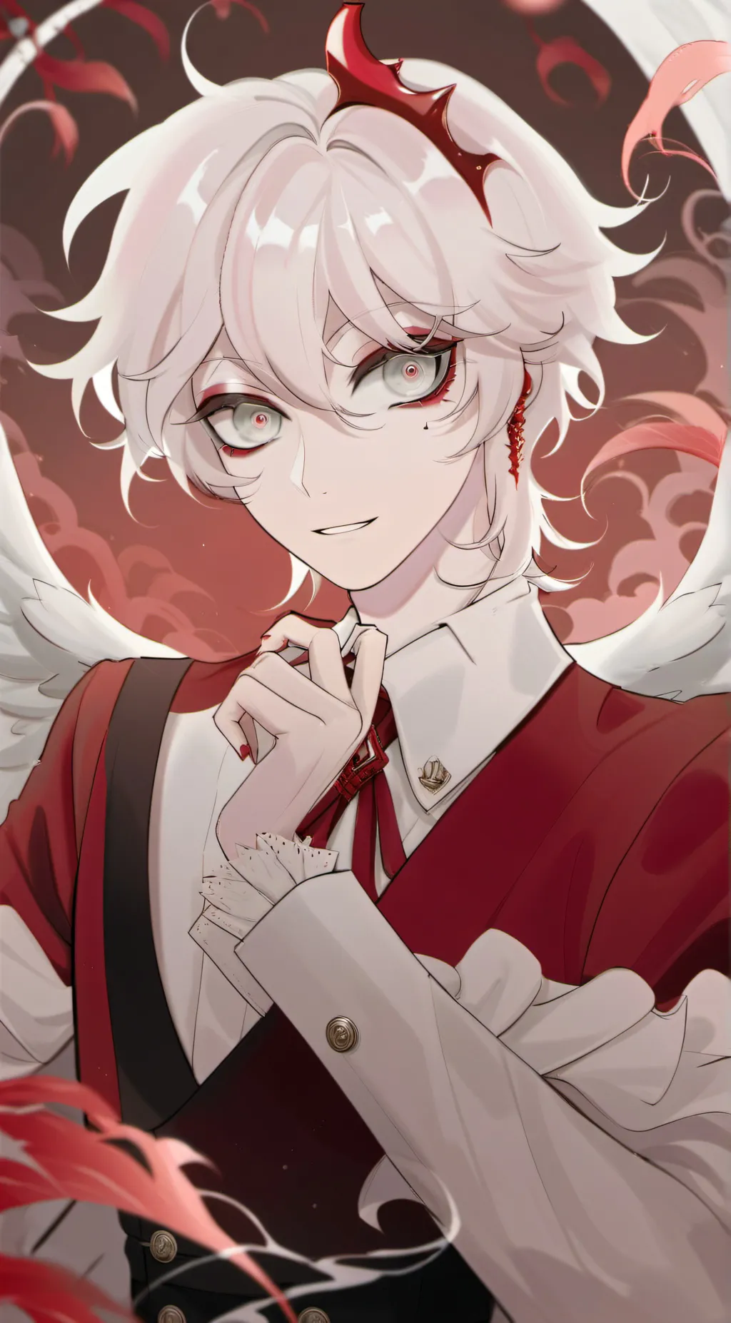 ai character: Lucifer background