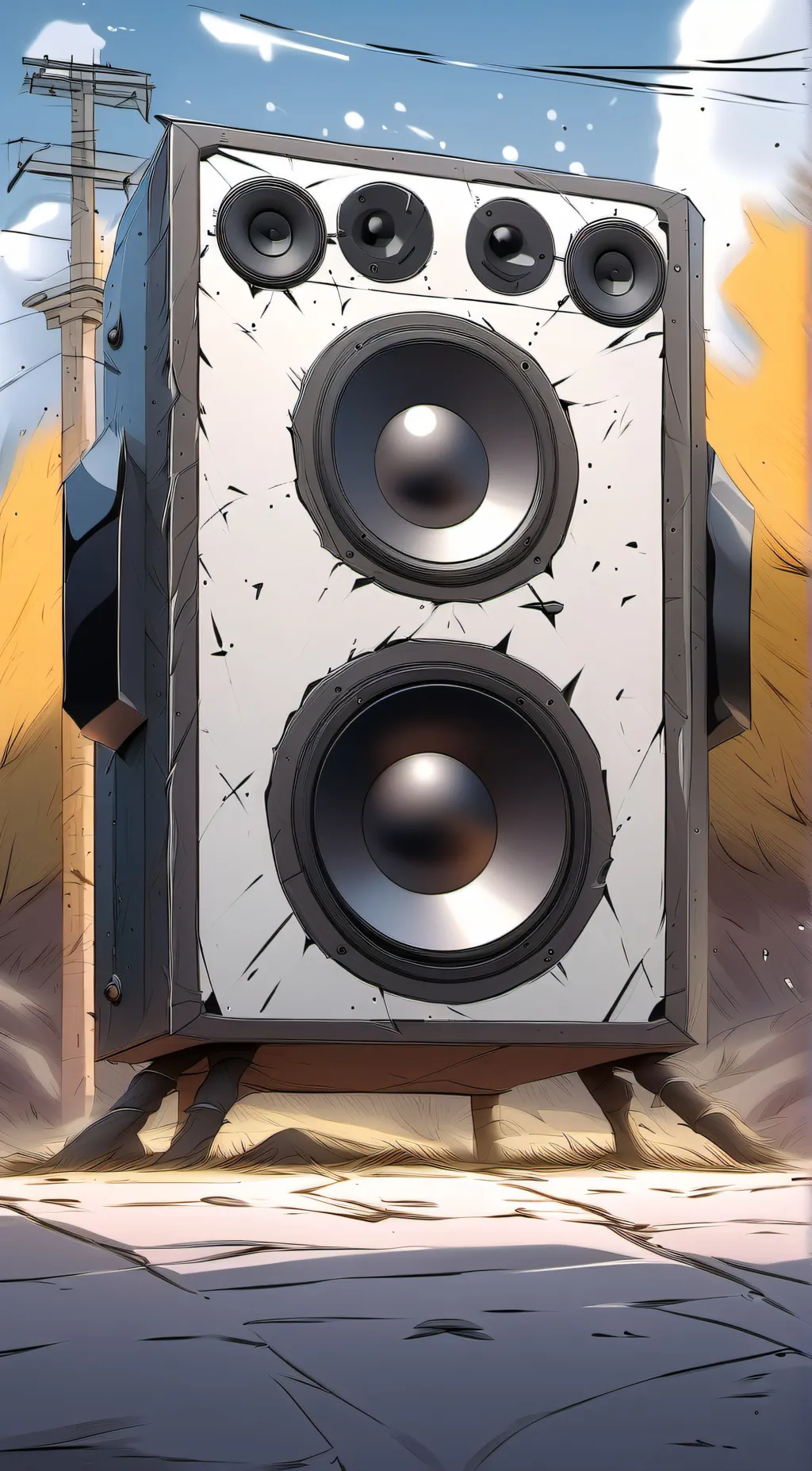 ai character: Spider Speaker background