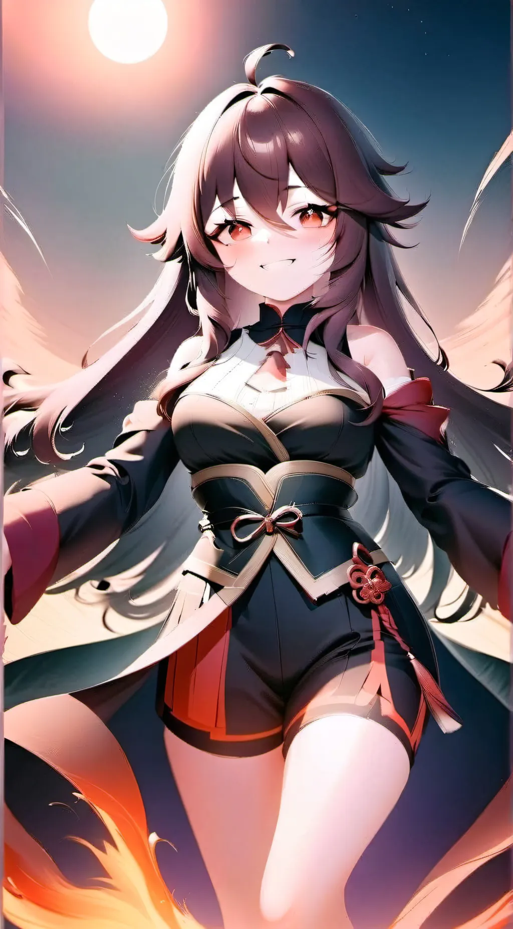 ai character: Hu tao  background