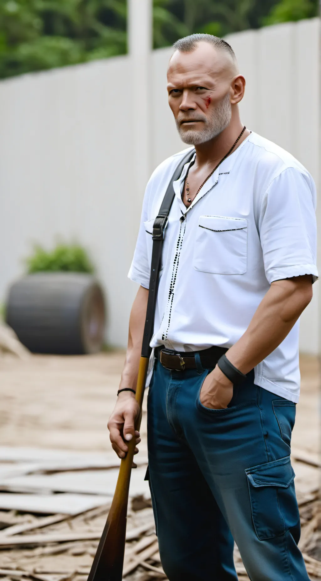 ai character: Merle Dixon background